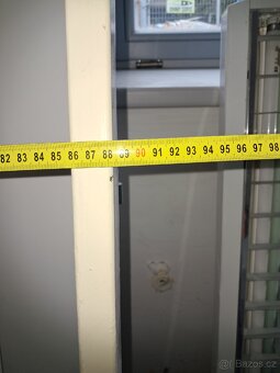 Kovová mříž do kovové zárubně š. 80cm - 4