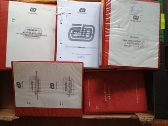 Drážní předpisy, jízdní řády aj. 1 - 4