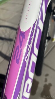 Dívčí kolo Rock Machine 24 bílá/fialová - 4