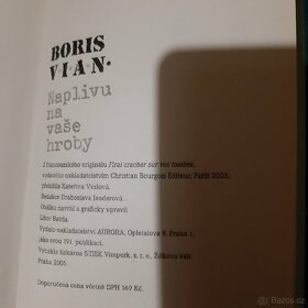Plivu na vaše hroby Boris Vian - 4