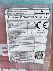 Porotherm 30 P15 Profi Dryfix - pěna/palety zdarma - 4