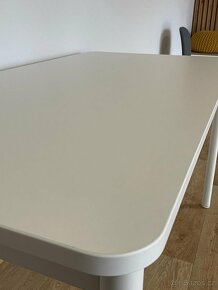 Ikea TOMMARYD jídelní stůl, bílý 130x70 cm, jako nový - 4