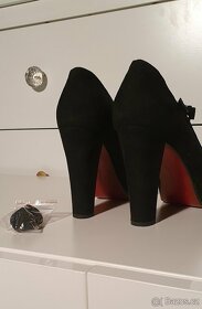 Podpatky černé (10 cm) - Jenny Fairy - velikost 38 - 4