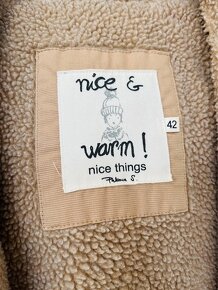 Nádherný kabát/parka od Nice Things Paloma S., vel. 42 - 4
