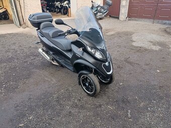 Piaggio mp3 500 ABS,ASR,kufr černá 2 cz doklady v ceně - 4