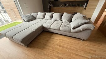 Sedaci souprava - šedivá 337x228cm. - 4