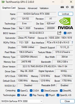 RTX 3090 Zotac AMP Extreme Holo - 4