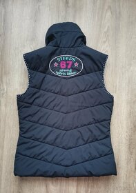 Modrá vesta Steeds, vel 176, S - 4