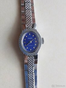 Chaika/Čajka retro náramkové hodinky USSR modré - 4
