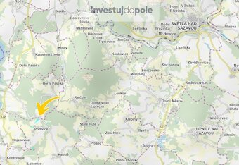 Prodej pole 34 224 m², Kaliště - Podivice - 4