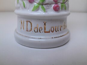 Keramická soška N.D. de Lourdes - 4