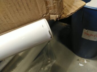 Balkonový slunečník půlkruhový s kličkou, 265 x 138 x 230 cm - 4