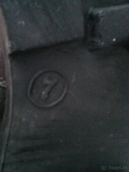 Pánské kožené zimní boty, vel. 42 - 4