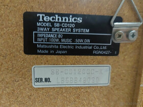 Sestava Technics (receiver, tape deck, repro) - 4