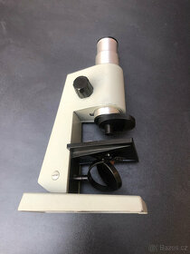 Neměcký mikroskop Rathenow ROW . Plně funkční - 4