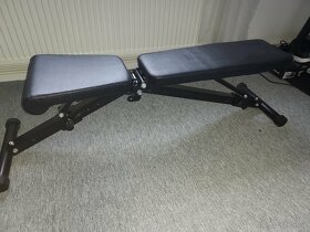 Polohovatelná fitness lavice - 4