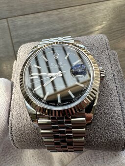 Rolex DJ 41, flutted, jubilee, full servis, záruka - 4