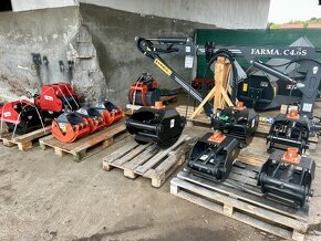 Drapáky na dřevo na bagr / hydraulická ruka - 4