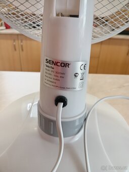 Stolní ventilátor Sencor SFE 3020WH - 4
