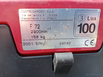 Prodám-zahradní traktor Rider CastelGarden F72 - 4