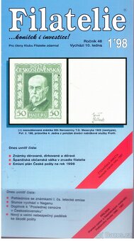 časopis - Filatelie od r. 1989 do r.2012 - 4