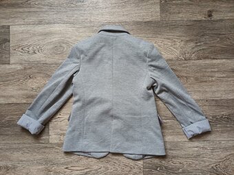 Dětské holčičí šedivé sako Zara Kids, 5 - 6 let - 4