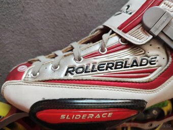 In-line karbon RollerBlade ProBlade, kolečka 100mm, vel. 39 - 4