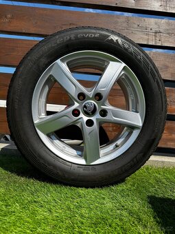 Alu kola 5x112 r16 s pneu (6541r) - 4