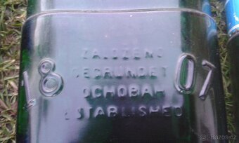 becherovka lahev velká lahev reklamní becherovka - 4