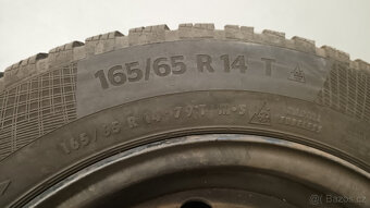 8 kol - Letní + zimní sada pneu i s disky Peugeot 106 - 4