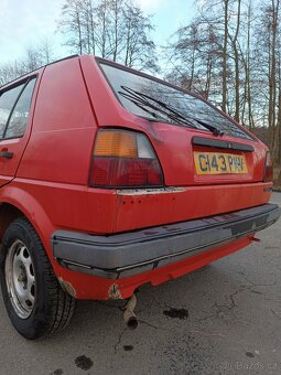 VW golf 1.3 i na renovaci,nebo náhradní díly, dovoz Anglie - 4