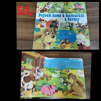 Puzzle dřevěné, puzzle, knížky, plyšáci aj. - 4