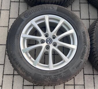 Mazda CX-5 - 17"alu + zimní 225/65 R17 Continental 8mm - 4