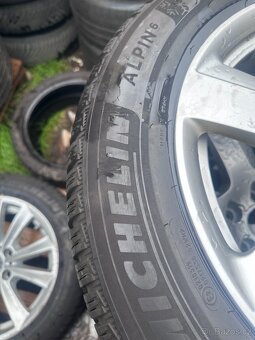 Zimní sada alu kol Audi A6 R17 - top pneu Michelin 225/55 - 4