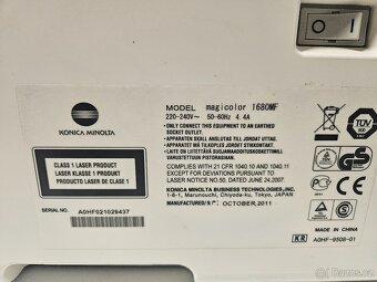 Prodám tiskárnu Minolta 1680MF - 4