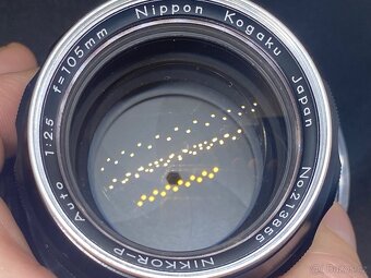Nikkor-P Auto 105mm f/2.5 – stav nového, původní Nippon Koga - 4