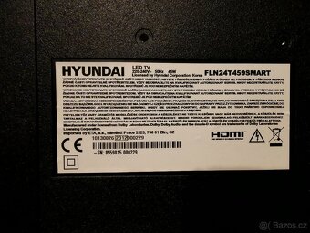 Televize LED Hyundai a zesilovač - 4