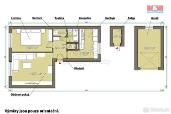 Pronájem bytu 2+1 s garáží, 53 m², Plzeň, ul. Radiová - 4