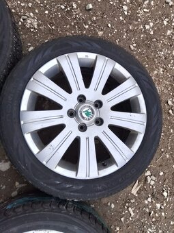 6x17 e45 5x112 ALU originál Škoda - 4