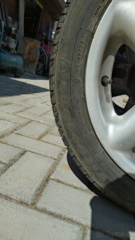ALU kola 4x100 na letních pneu Firestone 195/50R15 - 4
