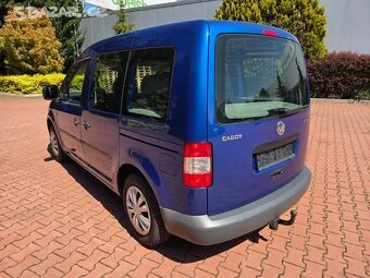 Caddy 1.9TDI 77kW,bez DPF a koroze,tažné,klima - 4