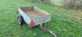 Vlečka Sklopná NSN - 10-2-B Tovární Výroby - 4