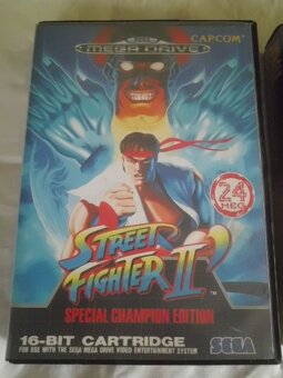 Hry SEGA - Street Fighter 2 - Jungle Strike a Ovladač Sega - 4