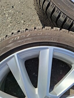 Zimní alu disky Kamiq Scala 205/50/17 5x100 ET40 - 4