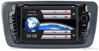 7palcové 2Din autorádio pro Seat Ibiza / Cupra / DVD GPS USB - 4