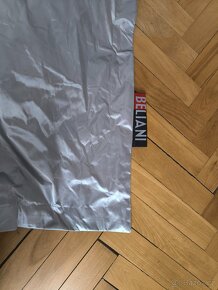 Sedací vak BELIANI stříbrná, 230 x 180 cm - 4