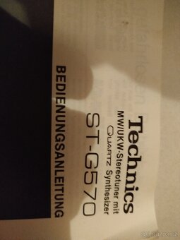 Prodám Technics ST- G570 - 4