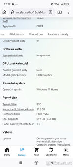 Notebook HP 15s - 4
