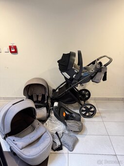 Kočárek Noordi Luno + autosedačka Cybex Aton - 4