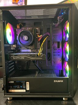 Herní ryzen 5 16GB DDR4, m.2 SSD,HDD, RX 470 4GB Win 11 - 4